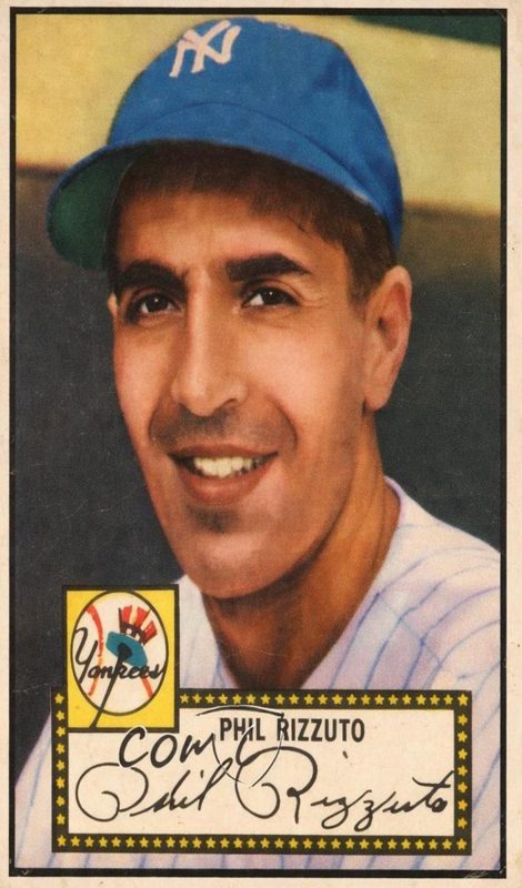Phil Rizzuto, 1952 Topps Baseball