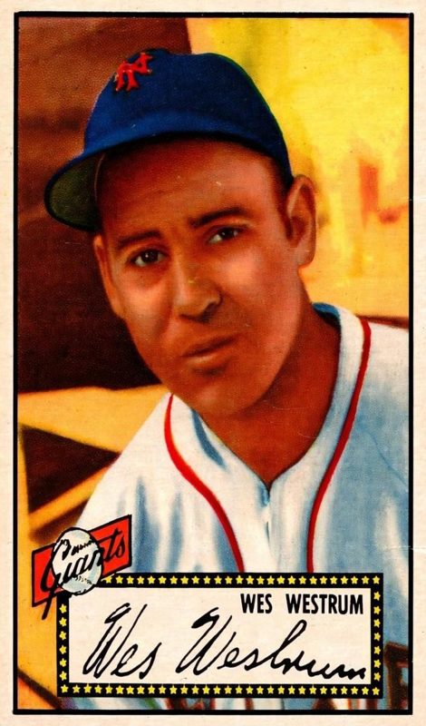 Wes Westrum, 1952 Topps Baseball