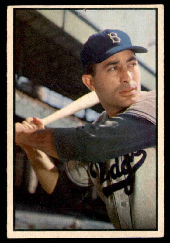 Carl Furillo, 1953 Bowman Color Baseball