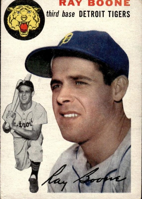 Ray Boone, 1954 Topps Baseball