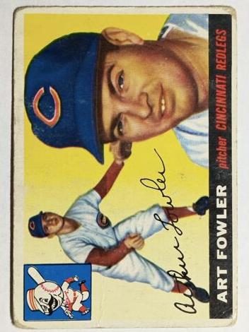 Art Fowler, 1955 Topps Baseball