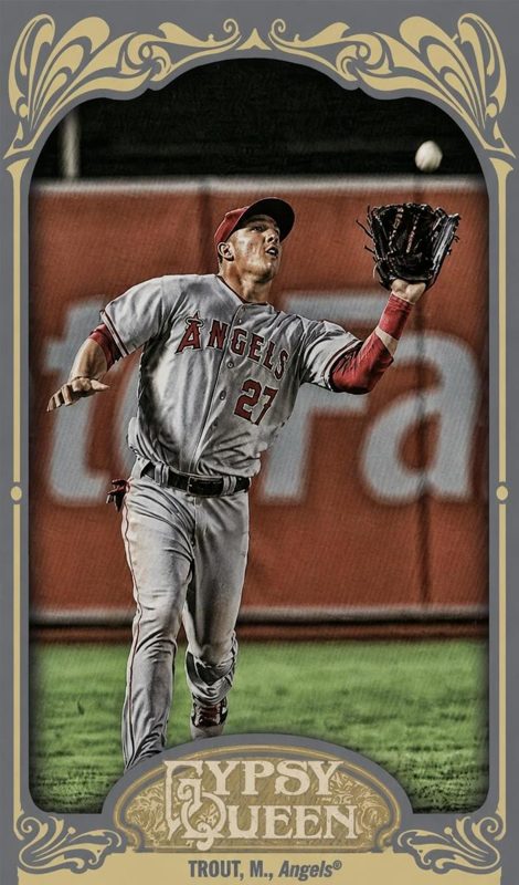 Mike Trout, 2012 Topps Gypsy Queen Baseball