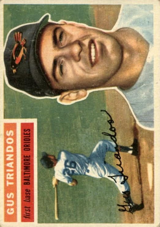 Gus Triandos, 1956 Topps Baseball