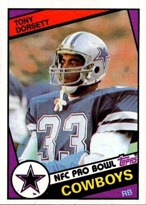 Tony Dorsett, 1984 Topps Football