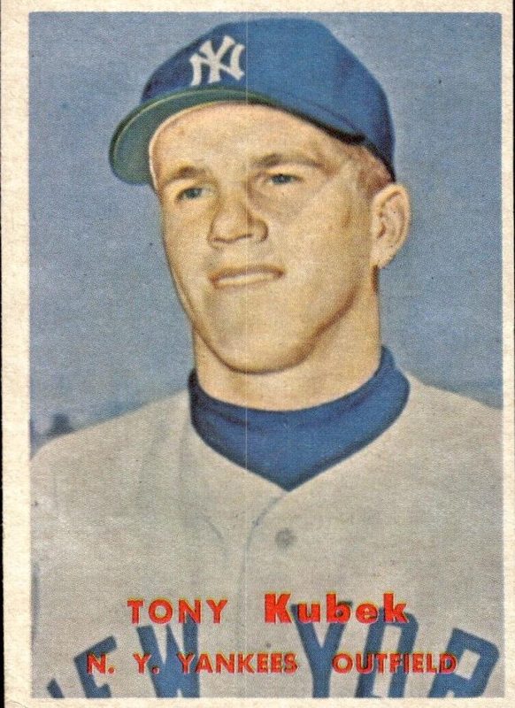 Tony Kubek, 1957 Topps Baseball