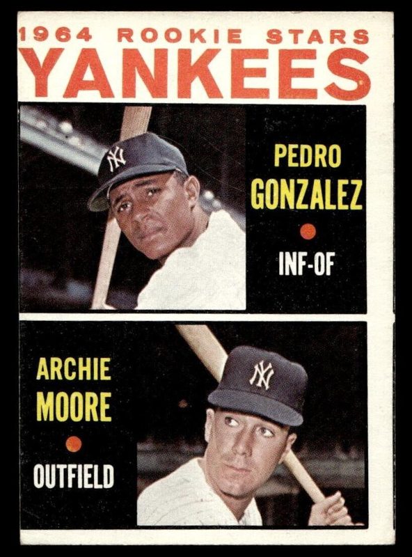 Yankees Rookies, 1964 Topps Baseball