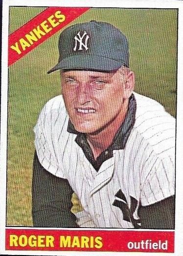 Roger Maris, 1966 Topps Baseball