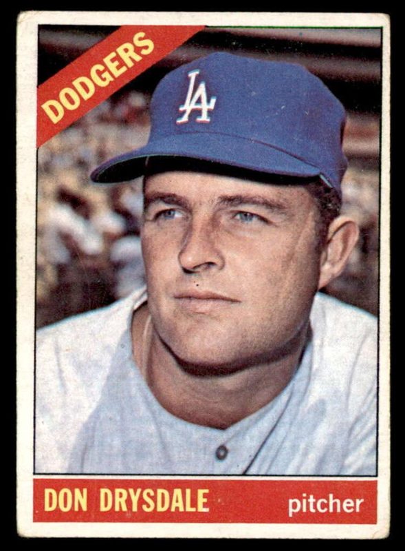 Don Drysdale, 1966 Topps Baseball