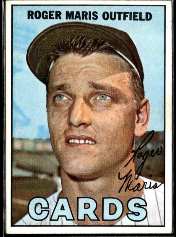 Roger Maris, 1967 Topps Baseball