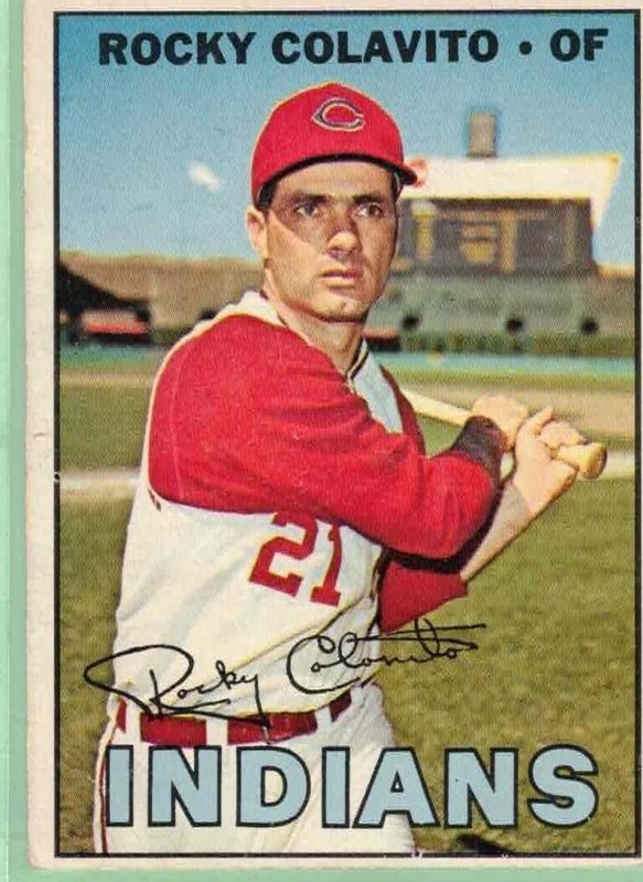 Rocky Colavito, 1967 Topps Baseball