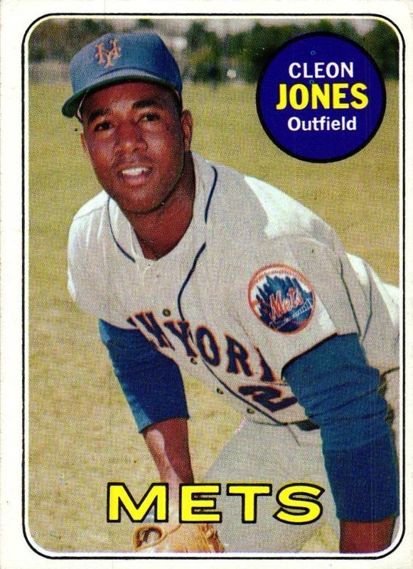 Cleon Jones, 1969 Topps Baseball