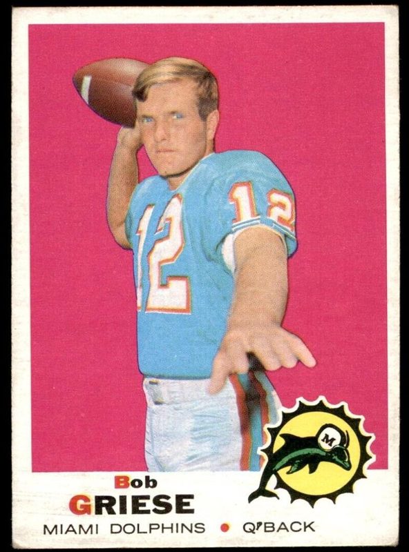 Bob Griese, 1969 Topps Football
