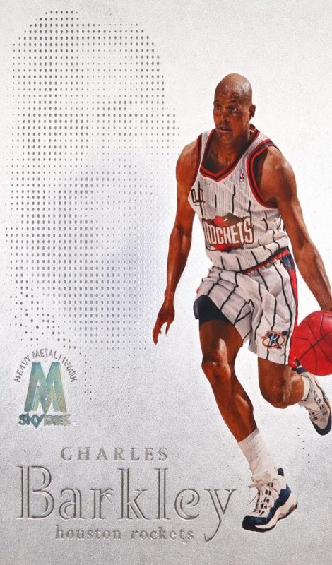 Charles Barkley, 1998 Skybox Molten Metal Basketball