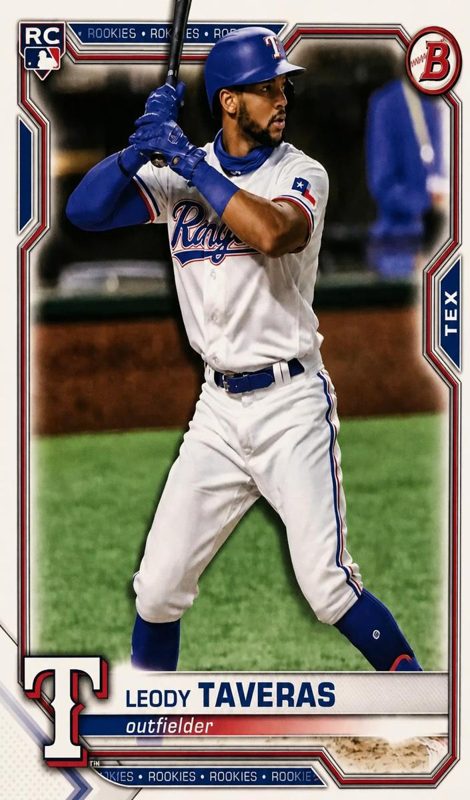 Leody Taveras, 2021 Bowman Baseball