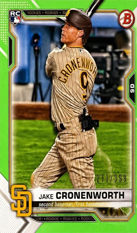 Jake Cronenworth, 2021 Bowman Baseball