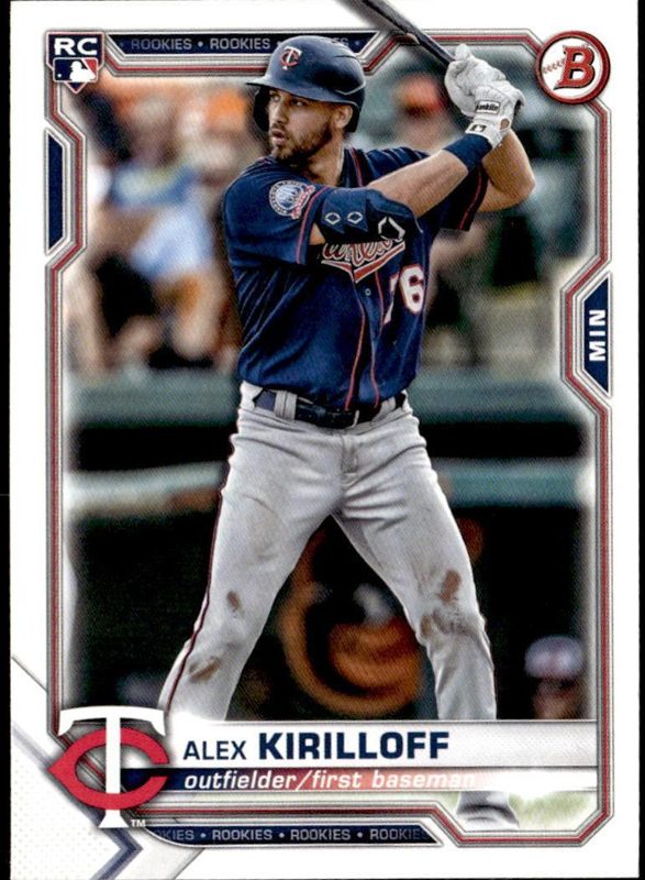 Alex Kirilloff, 2021 Bowman Baseball