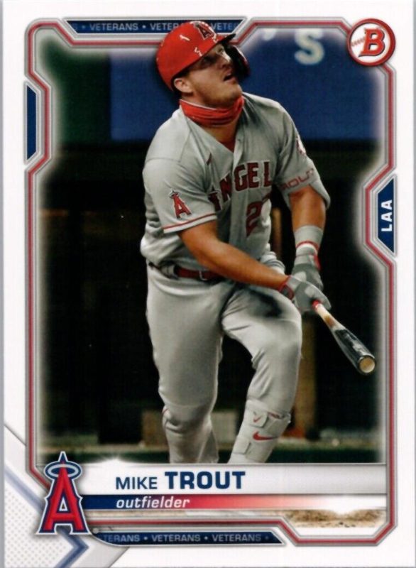 Mike Trout, 2021 Bowman Baseball