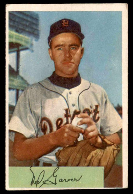 Ned Garver, 1954 Bowman Baseball