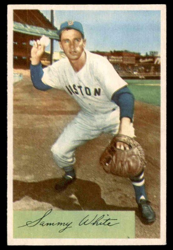 Sammy White, 1954 Bowman Baseball