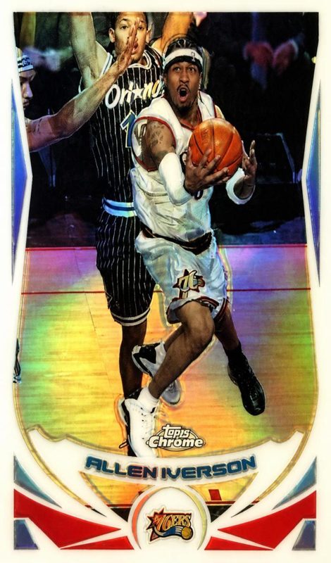 Allen Iverson, 2005 Topps Chrome Basketball