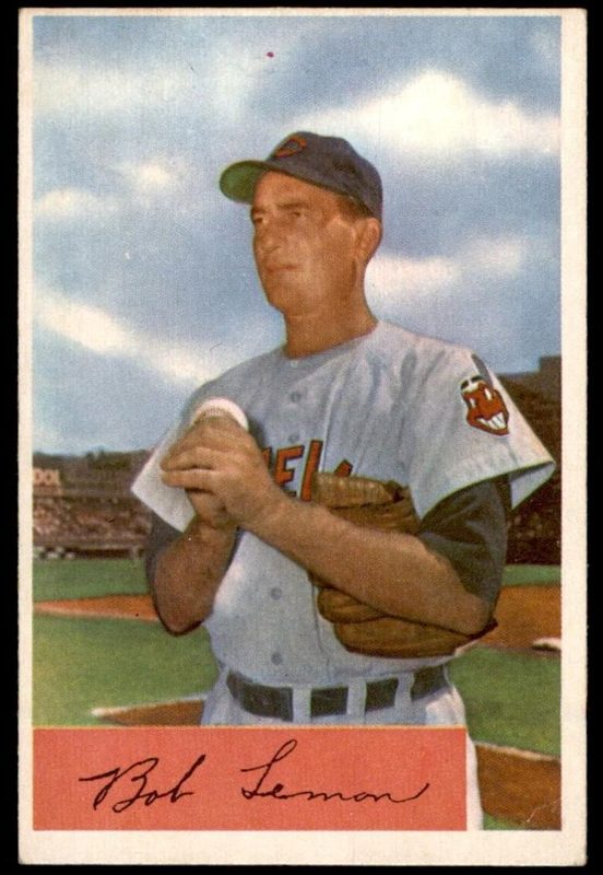 Bob Lemon, 1954 Bowman Baseball