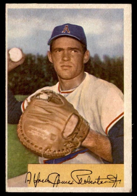 Al Robertson, 1954 Bowman Baseball