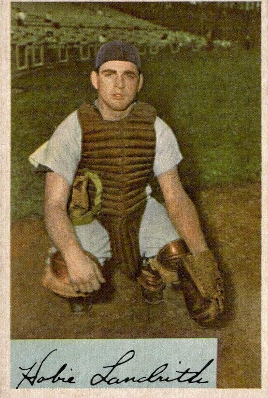 Hobie Landrith, 1954 Bowman Baseball