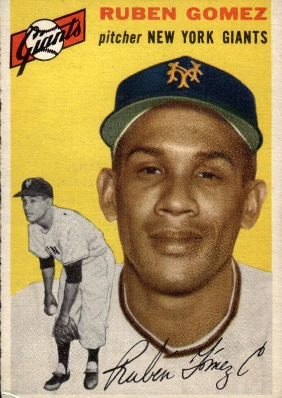 Ruben Gomez, 1954 Topps Baseball