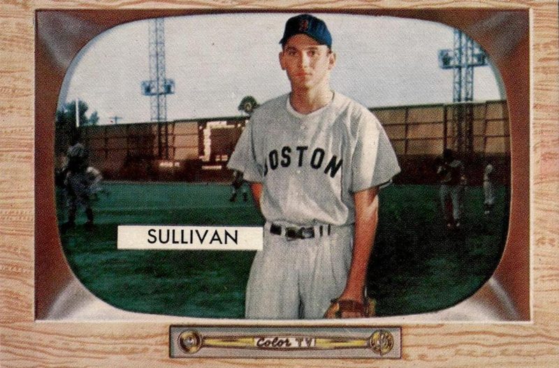 Frank Sullivan, 1955 Bowman Baseball