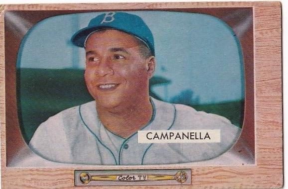 Roy Campanella, 1955 Bowman Baseball