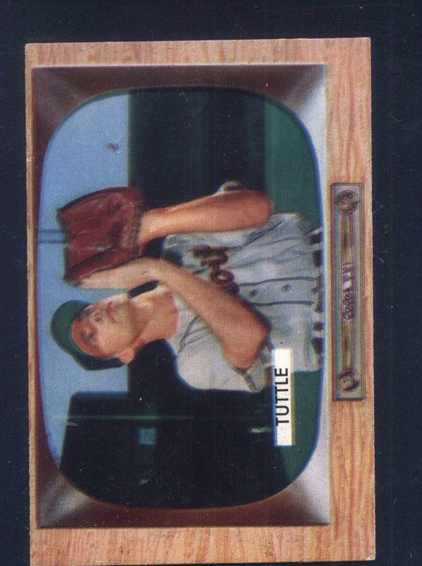 Bill Tuttle, 1955 Bowman Baseball