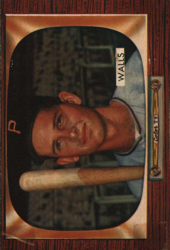 Lee Walls, 1955 Bowman Baseball