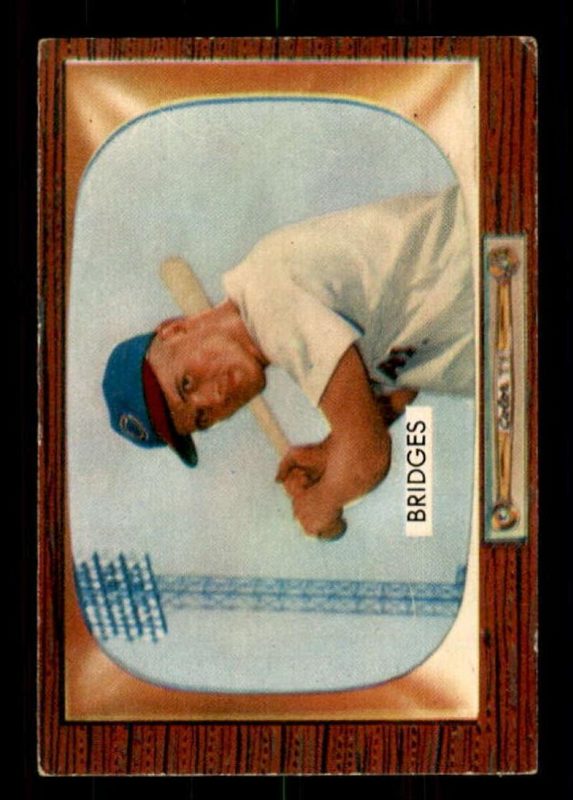 Rocky Bridges, 1955 Bowman Baseball
