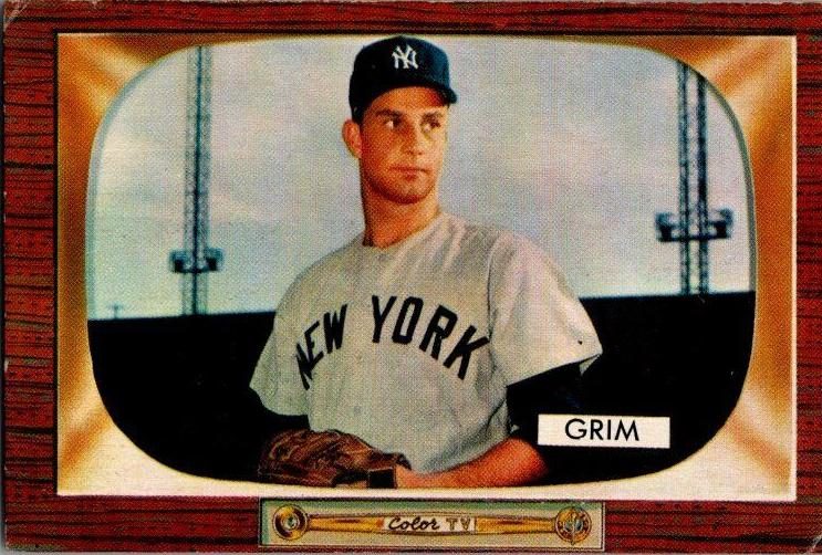 Bob Grim, 1955 Bowman Baseball