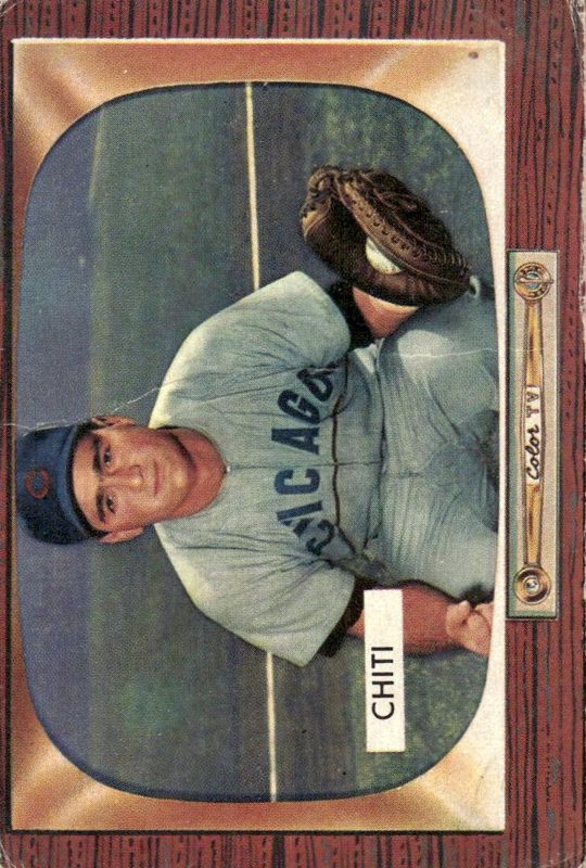 Harry Chiti, 1955 Bowman Baseball
