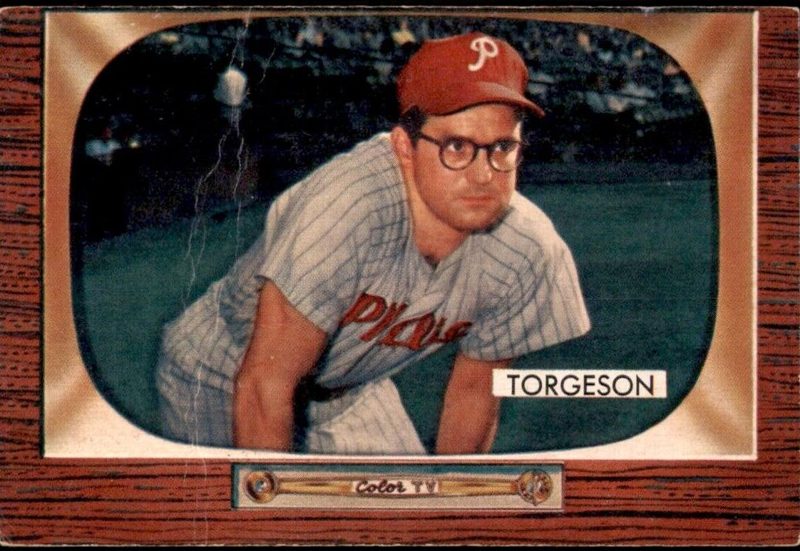 Earl Torgeson, 1955 Bowman Baseball
