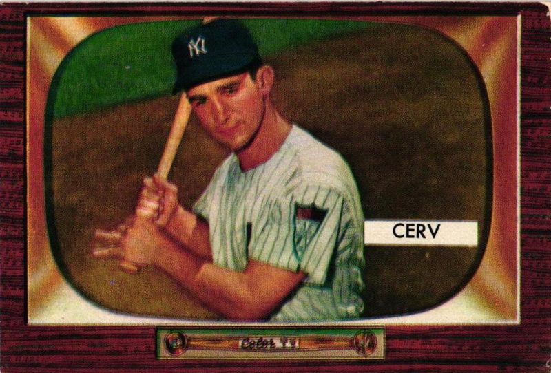 Bob Cerv, 1955 Bowman Baseball