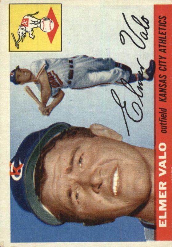 Elmer Valo, 1955 Topps Baseball