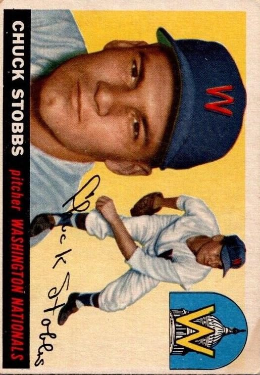 Chuck Stobbs, 1955 Topps Baseball