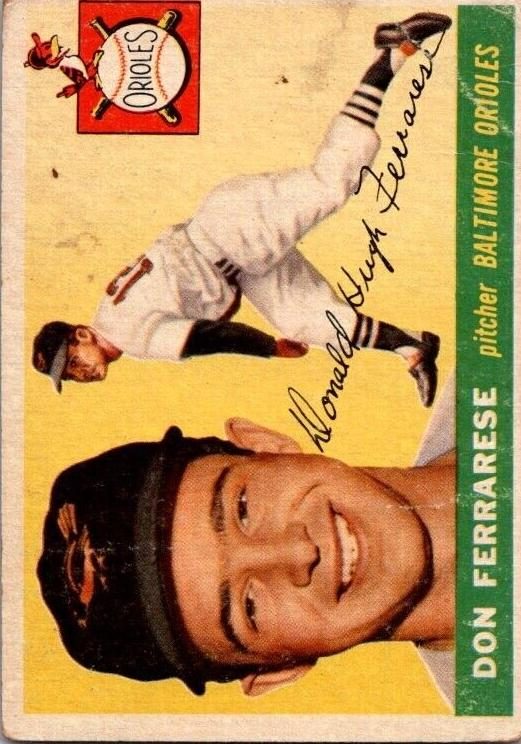 Don Ferrarese, 1955 Topps Baseball