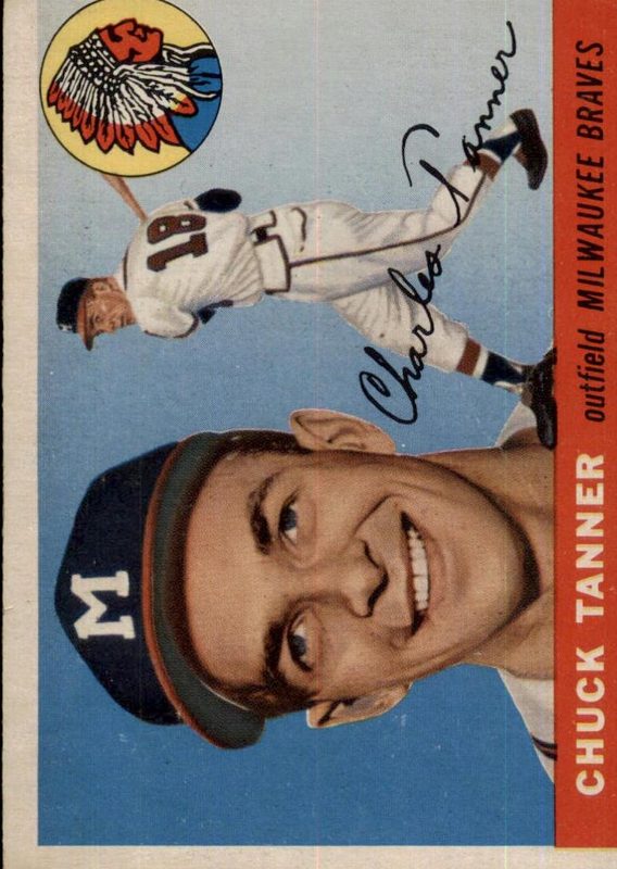 Chuck Tanner, 1955 Topps Baseball