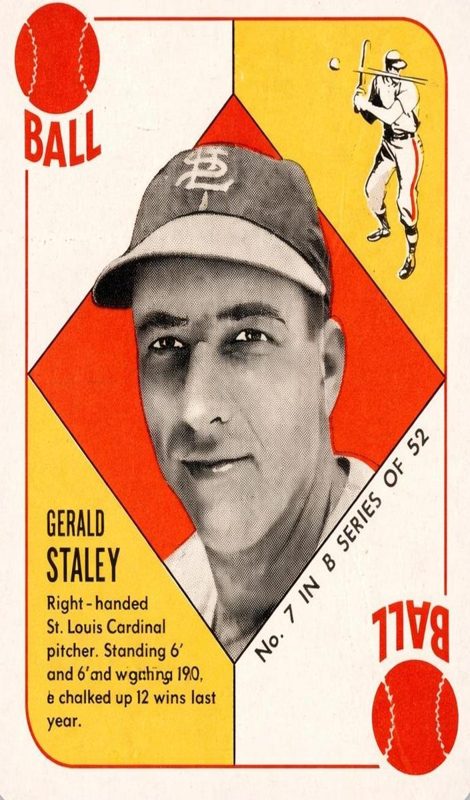 Gerry Staley, 1951 Topps Blue Backs Baseball