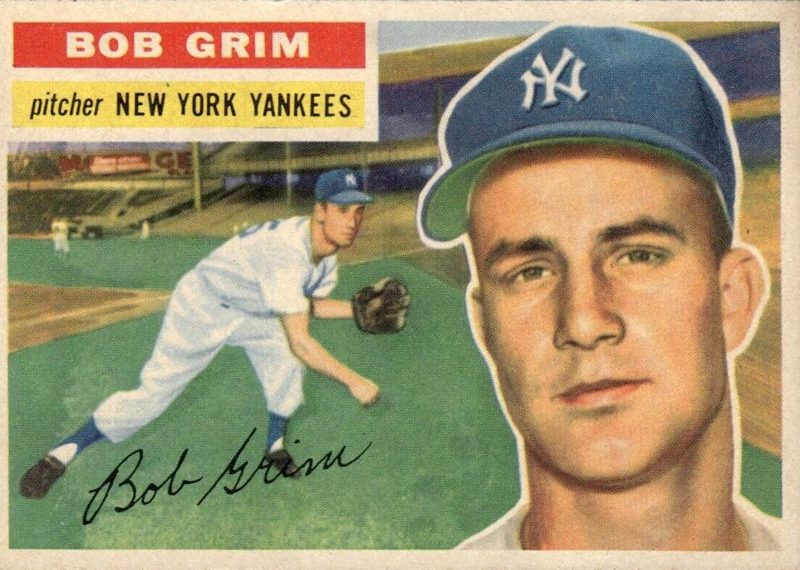 Bob Grim, 1956 Topps Baseball