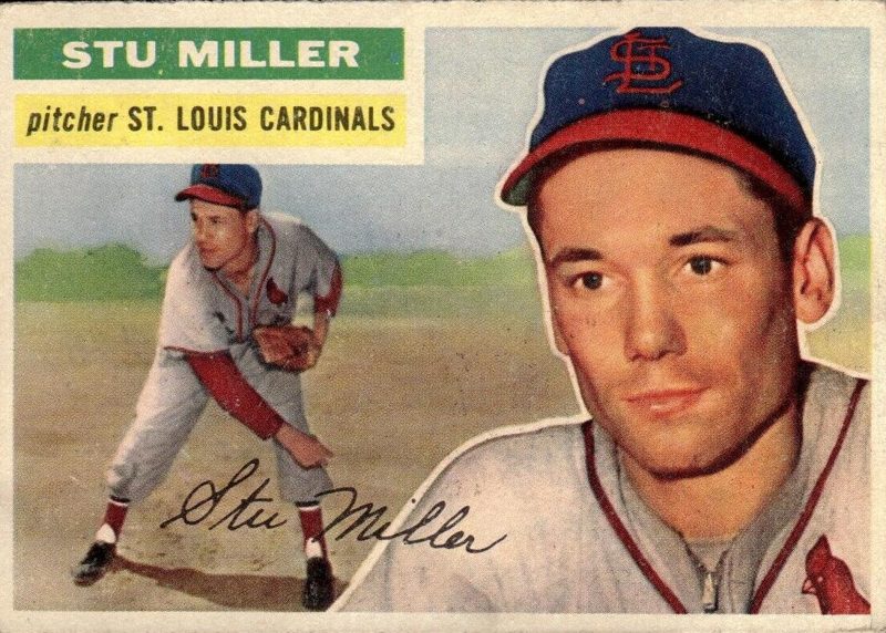 Stu Miller, 1956 Topps Baseball