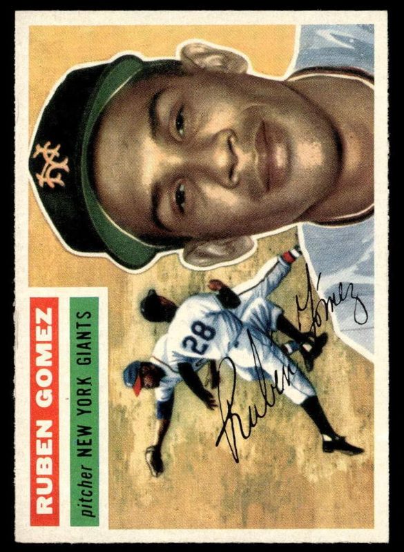 Ruben Gomez, 1956 Topps Baseball