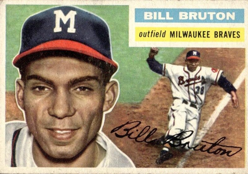 Bill Bruton, 1956 Topps Baseball