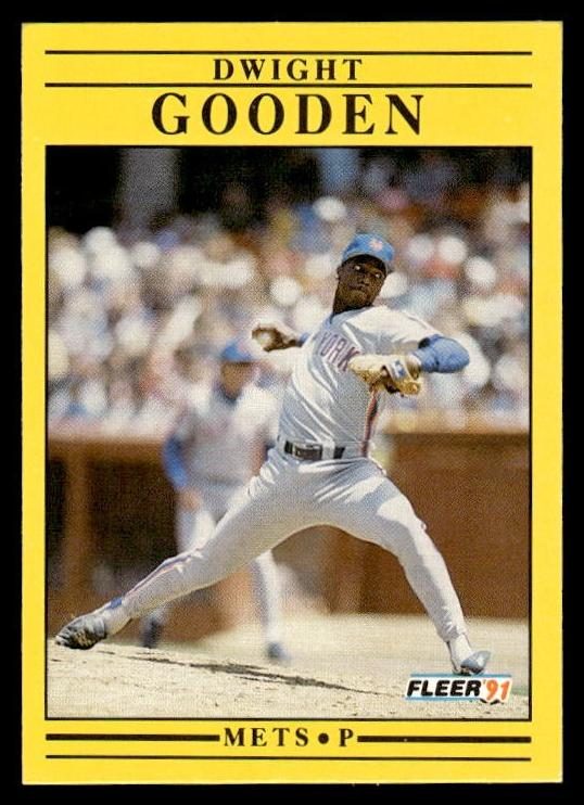 Dwight Gooden, 1991 Fleer Baseball