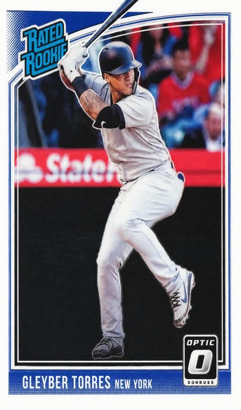 Gleyber Torres, 2018 Donruss Optic Baseball