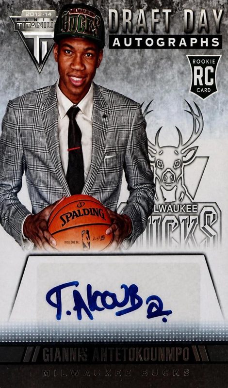 Giannis Antetokounmpo, 2013 Panini Titanium Basketball