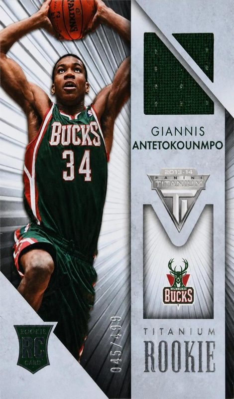 Giannis Antetokounmpo, 2013 Panini Titanium Basketball